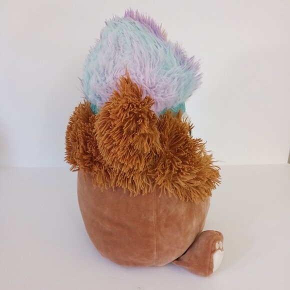 KellyToy Squishmallow Squish Doos Benny Bigfoot Tie Dye Hair Stuffed Plush 17" - Picture 5 of 9